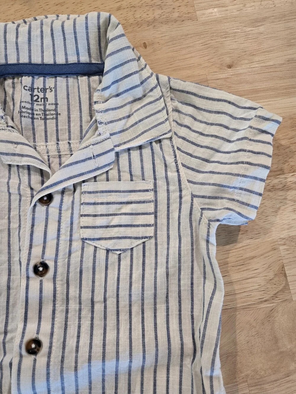 Carters Linen Romper